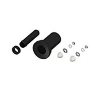 TECE WC kit de raccordement 9820057 PP, 200 mm, DN 90, pour WC suspendus