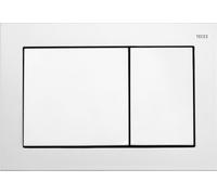 TECEbase plaque deWC pour technique à deux quantités, blanc