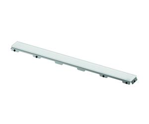 TECEdrainline couvercle en verre, pour caniveau de douche, blanc satiné, 600993, Exécution: Longueur nominale : 900mm