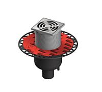 TECEdrainpoint S 130 set de vidange 3601300 100x100mm, DN50, vertical, avec bride universelle
