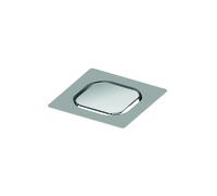 TECEdrainpoint S rehausse à carreler, acier inoxydable, 100x100mm, sans cadre, 3660016