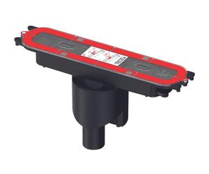 TECEdrainprofile Ecoulement, vertical, DN50 sortie, 673003