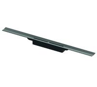 Tece Caniveau de douche TECEdrainprofile 80 cm largeur 55 mm Chrome noir brossé 670801