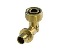 TECEflex Coude dadaptation rapide 90°, bronze au silicium, dim. 16x1/2\", 708631