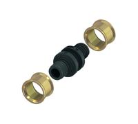 TECEfloor raccord à douille de pression, pour tube de chauffage par le sol SLQ Al/PE-RT, dim. 16x16, 77220015