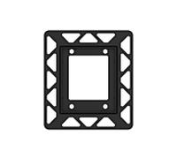 TECEloop cadre de montage urinoir 9242647 pour montage encastré, noir