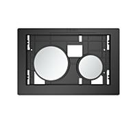 TECEloop match0 9240665 pour panneau de commande WC , boutons chrome mat