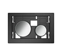 TECEloop match0 9240666 pour panneau de commande WC , boutons chromés brillants