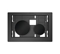 TECEloop match0 9240667 pour panneau de commande WC , boutons noirs