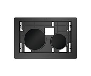 TECEloop match0 9240667 pour panneau de commande WC , boutons noirs