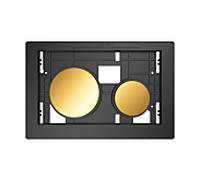 TECEloop match0 9240668 pour panneau de commande WC , boutons dorés