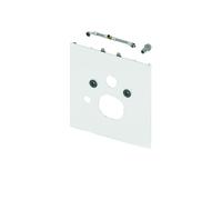 TECElux WC vitré pour douche WC pour Geberit AquaClean Sela et Mera et Grohe Sensia Arena, 9650104, Exécution: Verre blanc