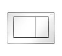 TECEplanus plaque de commande 9240324 blanc brillant, double technologie de chasse