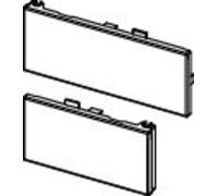 TECEsquare Boutons-poussoirs, verre, pour technique à deux quantités, pièce détachée, 9820560, Couleur: Noir brillant