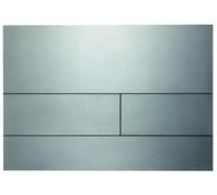 Tece Plaque de déclenchement TECEsquare 9820391 – inox brossé, pour technique à deux quantités