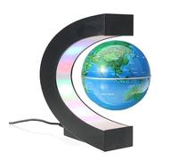 TECH DISCOUNT Globe Terrestre Flottant Lévitation Magnétique Lumineuse Anti Gravitation Planisphère Décoration Intérieure Tendance Original Unique