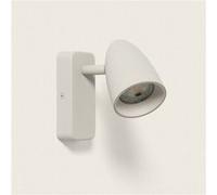 TechBrey Applique Aluminium Rectangulaire Adrien 1 Spot Gris Pierre Gris Pierre