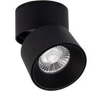 Ledkia Applique LED Aluminium Ronde New Onuba 15W Noire 5000K Blanc froid
