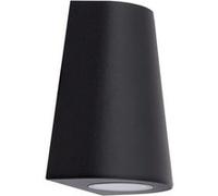 Ledkia Applique Murale Extérieure Aluminium Éclairage Double Face Magna Design Noir