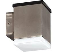 Ledkia Applique Murale Extérieure Solaire LED en Acier Inoxydable Jafaro 3000K Blanc