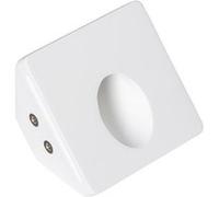 TechBrey Applique Murale Intégration Plâtre/Placo 2W Coupe 103x100 mm 2700K Blanc chaud Blanc G