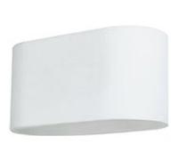 TechBrey Applique Murale Plâtre Éclairage Double Face Merton Blanc Blanc G
