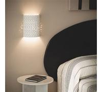 Ledkia Hole Applique Murale Plâtre - Blanc