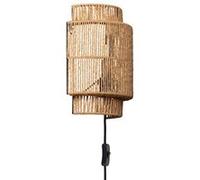 TechBrey Applique Murale Rotin Kirito Naturel Naturel G
