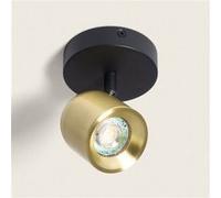 Applique Orientable Aluminium Caleb 1 Spot Doré