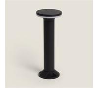 TechBrey Balise Extérieure LED 12W Saillie sur Pied 40cm Duero CCT 2700K - 3300K - 4000K Noir