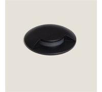 TechBrey Balise Extérieure LED 3W Encastrable au Sol 1L 4000K Noir Blanc neutre Noir