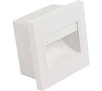 TechBrey Balise LED 1.5W Encastrable au Mur Randy Blanche 4000K Blanc neutre Blanc