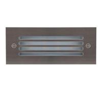 TechBrey Balise LED Extérieure 4W Encastrable au Mur Morgan 4000K Blanc neutre Argent G