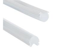 TechBrey Bobine 100m Diffuseur de Silicone 8mm pour Enseigne de Néon LED Blanc Blanc