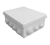 TechBrey Boîte de Dérivation Étanche en Saillie IP55 230x180x85 mm Gris Gris G