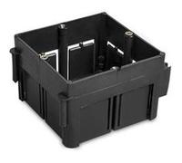 TechBrey Boîte de Dérivation Universelle Encastrable 65x65x45 mm Noir Noir G