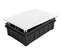 TechBrey Boîte de Raccordement et de Dérivation Encastrable C36 avec Pince en Plastique 170x110x50 mm Blanc Blanc