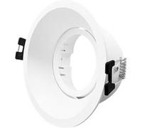TechBrey Collerette Downlight Conique Orientable pour Ampoule LED GU10 / GU5.3 Coupe Ø85 mm Suefix Noir Noir