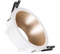 LEDKIA LIGHTING Collerette Downlight Conique Reflect pour Ampoule LED GU10 / GU5.3 Coupe Ø 75mm Beige