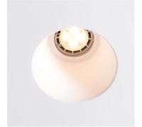 Collerette Downlight Intégration Plâtre/Pladur Pour Ampoule Led Gu10/Gu5.3 Coupe 153x153 Mm Ugr17 Blanc