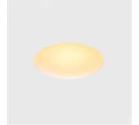 TechBrey Collerette Downlight Intégration Plâtre/Pladur Ronde pour Ampoule LED GU10/GU5.3 Coupe Ø133 mm Blanc Blanc