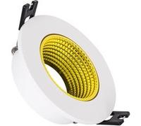 TechBrey Collerette Downlight Ronde Orientable pour Ampoule LED GU10/GU5.3 Coupe Ø 80mm Vert Vert