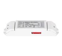 Ledkia Contrôleur DMX512 décodeur 4 canaux