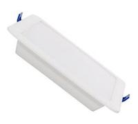 TechBrey Dalle LED 12W Carrée SOLID Coupe 160x160 mm 3000K Non Dimmable Blanc chaud Blanc
