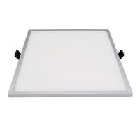 Ledkia Dalle LED 30W - Ø200mm Argentée