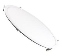TechBrey Dalle LED 48W Ronde Extra-Plate Coupe Ø 585 mm 6000K Blanc froid Blanc