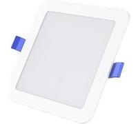 TechBrey Dalle LED 9W Carrée SOLID Coupe 135x135 mm 6500K Blanc froid Blanc