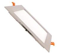 Dalle Led Carrée Extra-Plate 18w Lifud Argentée Coupe 205x205mm Blanc Neutre 4000k - 4500k 225 Mm