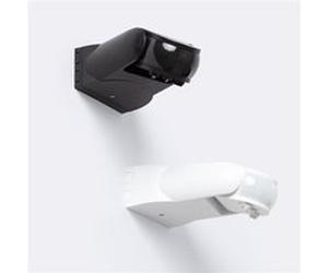 TechBrey Détecteur de Mouvement RADAR Crépusculaire 180º Orientable Extérieur IP65 Blanc Blanc