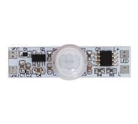 TechBrey Détecteur de Présence PIR Mini 180º 12/24V Blanc Blanc